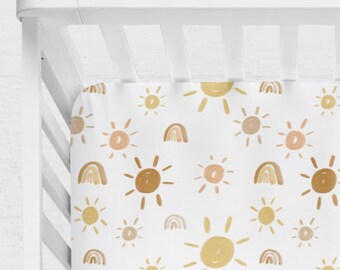hello sunshine crib sheet