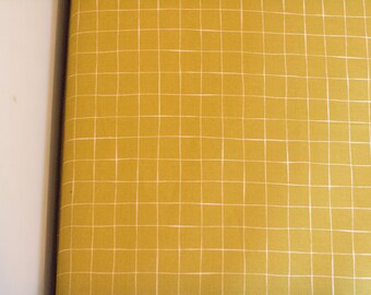 mustard yellow crib sheet