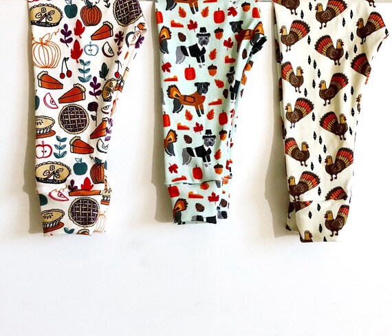 thanksgiving leggings baby