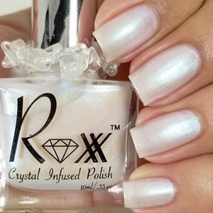 Moonstone Crystal Infused Nail Polish New Beginnings image 1