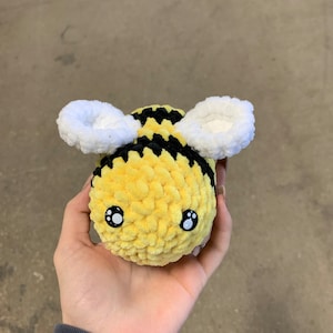 Handmade amigurumi mini bee