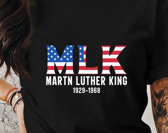 MLK TShirt, Martin-Luther-King-Shirt, ich habe ein Traum-T-Shirt, inspirierende MLK-Speech-Kleidung, schwarze Geschichte Tshirt, Dr. King-Shirt-Hemd