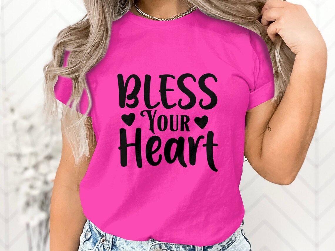 Bless Your Heart Tshirt, Southern Charm Shirt, Religous Shirt, Old School Sayings, Bless Your