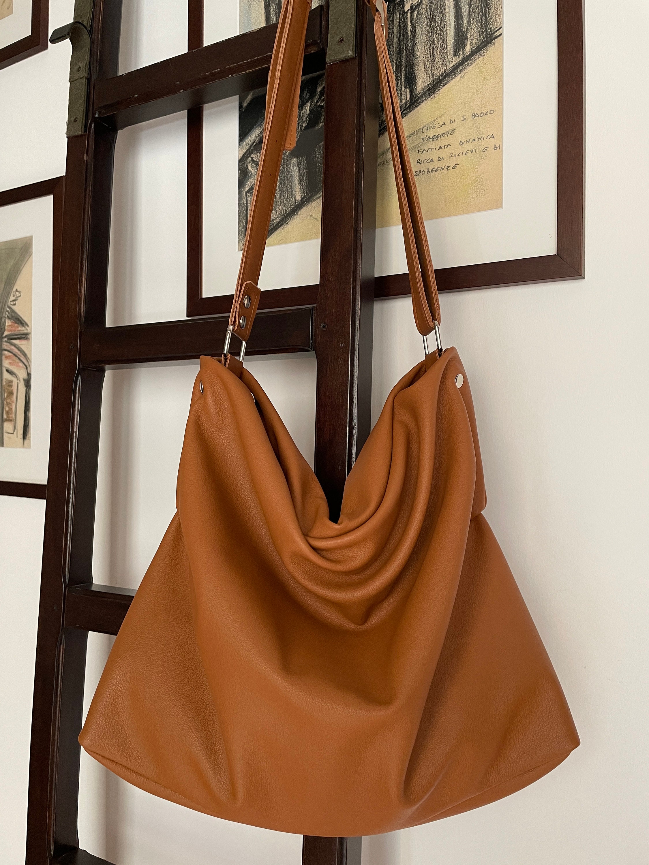 Hobo brown leather purse hotsell