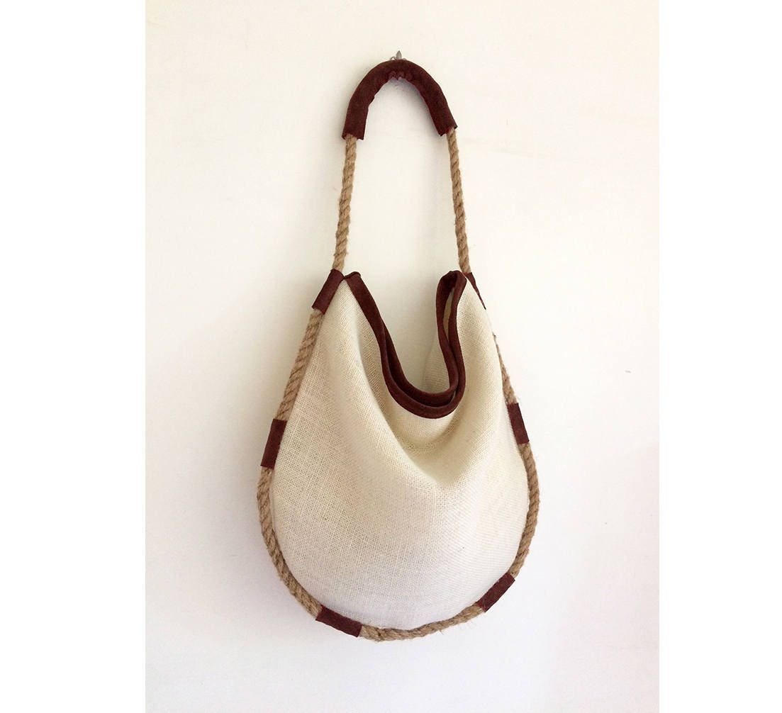 Handmakers Natural Jute Sling bags | Women's Handbag