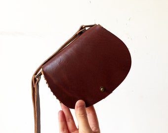 Mini leather bag, Leather small bag, Leather bags women, Crossbody bag small, Mini cross body bag, Mini handbag purse, Vegetable tanned bag