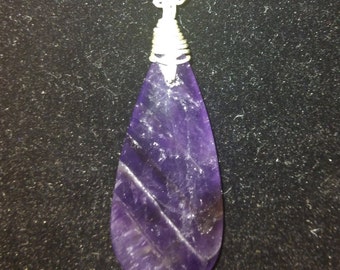 Transmutation Necklaces, Amethyst, Sterling Silver, Genuine Gemstone, Love, Handmade Jewelry Gift, Christmas, February Birthday