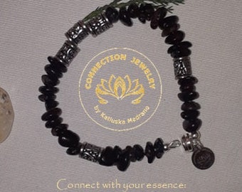 Bracelet Garnet for Men bracelet Mala Bracelet Natural Gemstone Bracelet Spiritual-Boho Jewelry Ready to Ship Handmade Connectionjewelry