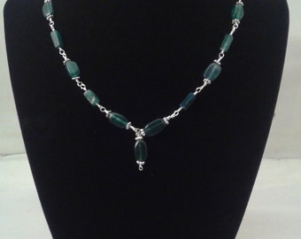 The stone of your emotions: Emerald Necklace