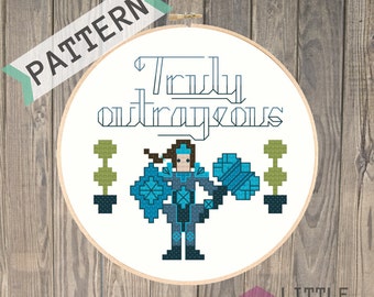 Taric is Truly Outrageous - League of Legends Cross Stitch Pattern - Instant Download PDF