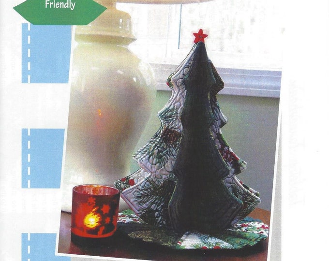 Tannenbaum Tree Quilt Pattern Laundry Basket Quilts LBQ0745P, Christmas Tree Quilt Pattern