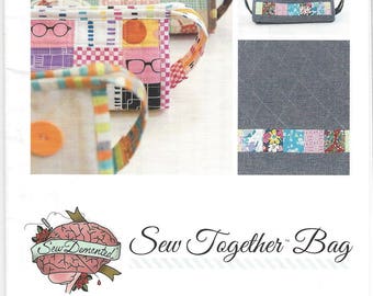 Sew Together Bag Pattern by Sew Demented *Shipping Only 2.87*