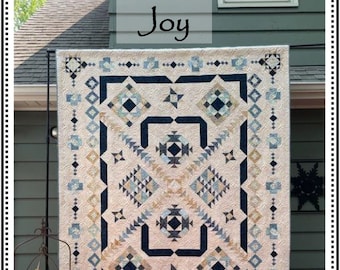 Joy Block of the Month Quilt Pattern by Whirligig Designs WD-JOYBOM
