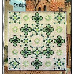 Morocco Quilt Pattern Designed by Chris Hoover from Whirligig Designs