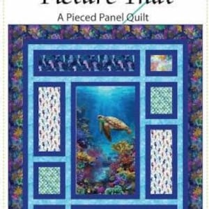 Picture That A Pieced Panel Quilt Pattern by Quilting Renditions Shipping Only 2.87 image 1