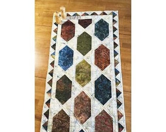 Easy Street Table Runner Pattern by Cut Loose Press *Domestic 1st Class Shipping Only 2.62!*