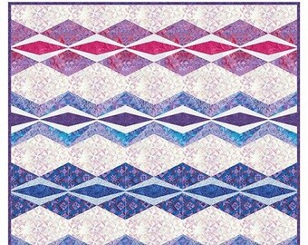 Bangles and Beads Quilt Kit with Backing - Banyan's Quilt Inspired Backgrounds Collection by Northcott