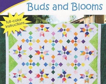 Buds and Blooms Quilt Pattern by Cozy Quit Designs *Domestic 1st Class Shipping Only 2.87*