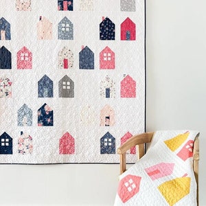 Cozy Village Quilt Pattern from Cotton and Joy Patterns *Domestic 1st Class Shipping Only 3.17*