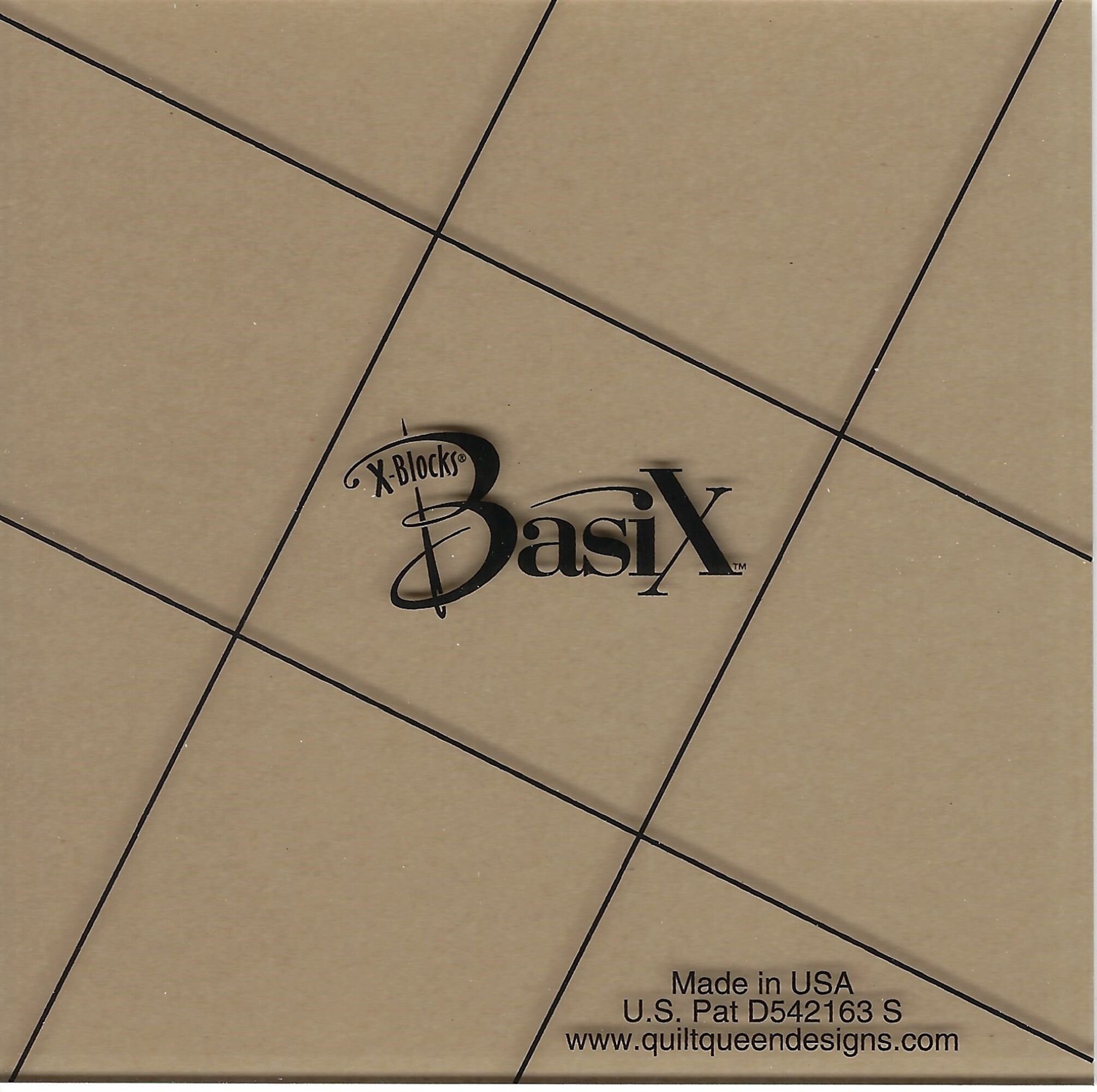 Xblocks Basix Template for 21/2 Strips Etsy