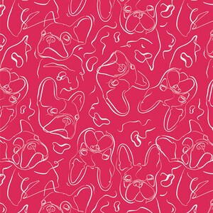 Frenchie Vivid from Periwinkle Collection designed by AGF Studio