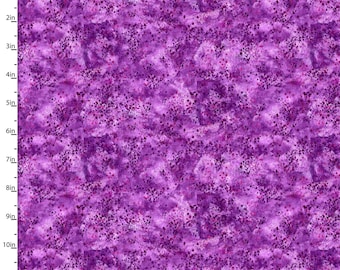 Boho Owls Splotch End of Bolt 27 inches (.75 yards) by 3 Wishes Fabric– 13785-Purple