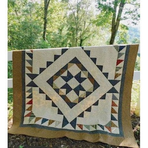Cherokee Star Quilt Pattern by Cut Loose Press *Domestic 1st Class Shipping Only 2.62!*