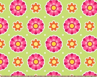 Anna's Garden Flower Dots by Patrick Lose Fabrics - Leaf 63794-8690715