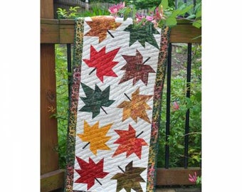 Maple Leaf Runner Pattern by Cut Loose Press *Domestic 1st Class Shipping Only 2.62!*