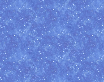 The Nativity Starry Night Blue Sky End of Bolt 2.86 Yards (2 yards 31 inches)  24660-44 from Northcott By the Yard