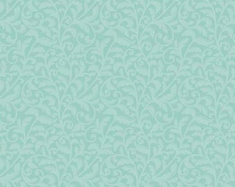 Anna's Garden Foliage in Sky CLEAR the BOLT 2.25 yards by Patrick Lose Fabrics - 63795-E190715