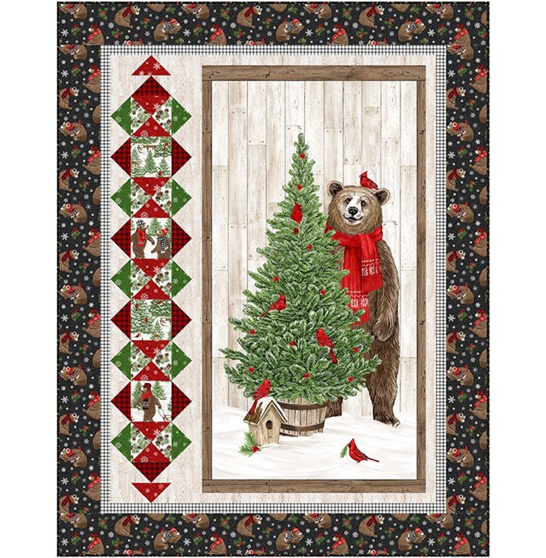 Family Album Quilt Pattern by the Sweet Tea Girls Beary Merry Christmas