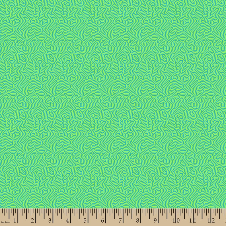 Patrick Lose Maze Greens Fat Quarter Bundle 7 Fat Quarters