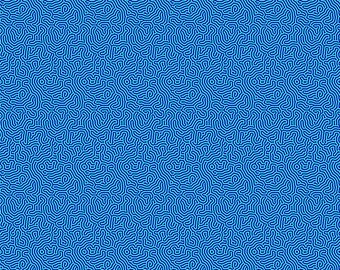 Aegean Maze Fabric End of Bolt Yardage 48 inches (1.33 yards) from Basically Patrick by Patrick Lose Studios - 62234-160071
