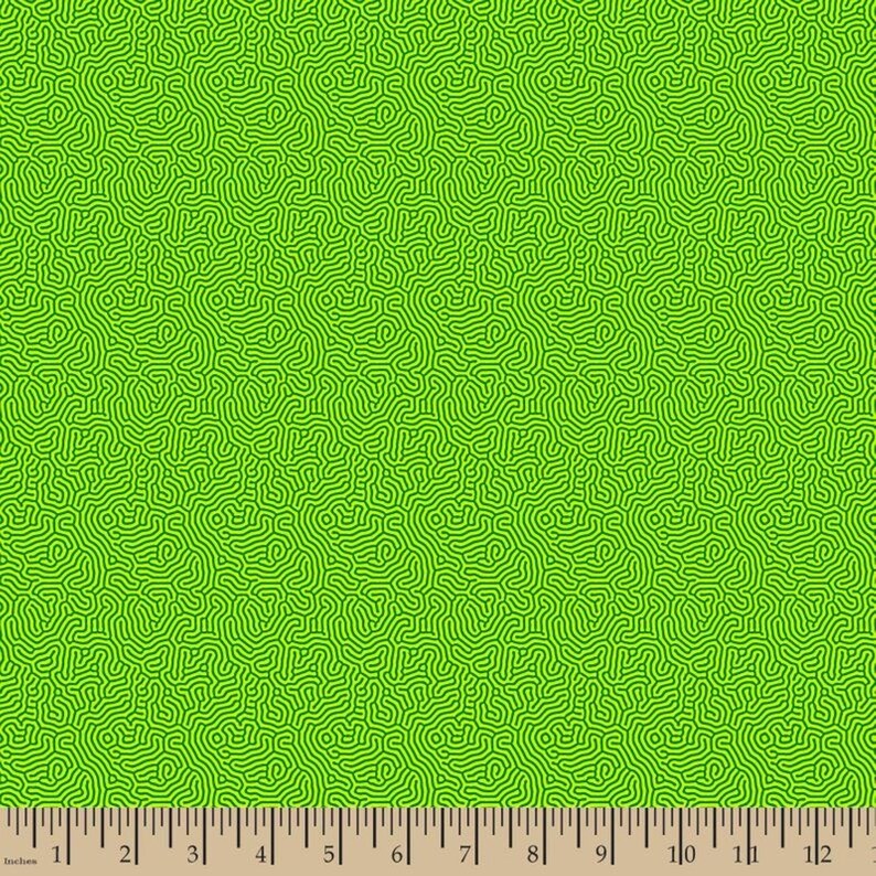 Patrick Lose Maze Greens Fat Quarter Bundle 7 Fat Quarters