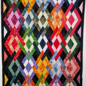 Peggy&#39;s Diamonds Quilt Pattern by Morning Glory Designs | Diamond Quilt Blocks | Domestic 1st Class Shipping 3.17
