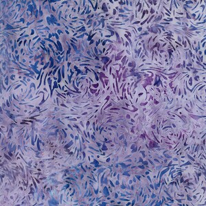 BFF&#39;s in Violet by Banyan Batiks from Northcott | 81600-83 | Hand Dyed Batik Quilting Fabric