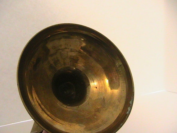 Brass Mask on Stand - image 5