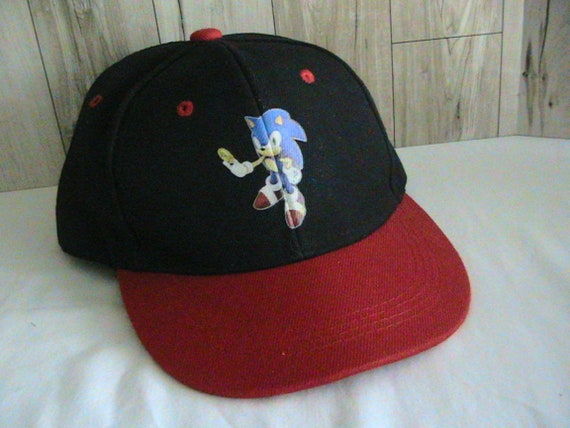 Cap Sonic the Hedgehog Ball Cap Etsy