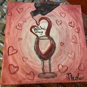 Hand Painted Portraits.