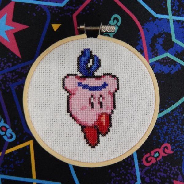 Suplex Kirby Cross Stitch