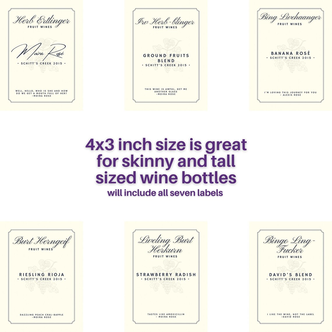 Moiras Mispronunciations Herb Ertlinger Fruit Wine Parody Inspired by