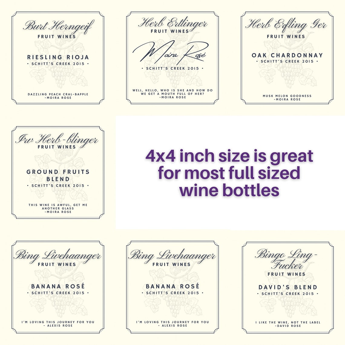 Moiras Mispronunciations Herb Ertlinger Fruit Wine Parody Inspired by