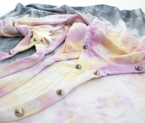 Studded Tie Dye Slip Dress, Tie-Dye Jersey Dress,… - image 2