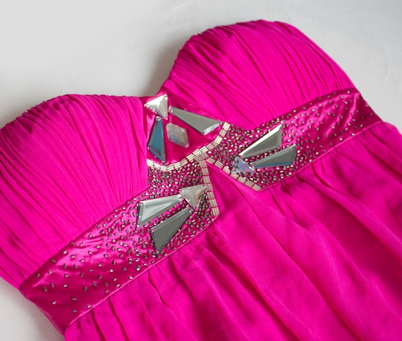 Pink Bandeau Cocktail Dress, Lipsy Party dress, V… - image 2