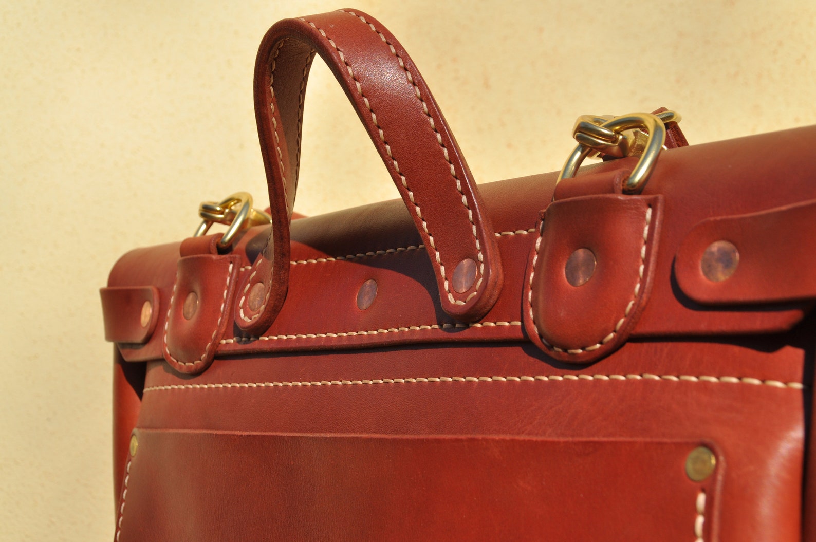 16 Handmade Leather Mailbag Shoulder Mail Bag custom Etsy