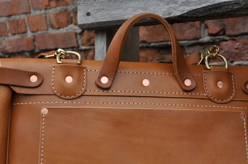 17 Handmade Leather Mailbag Shoulder Mail Bag custom Etsy