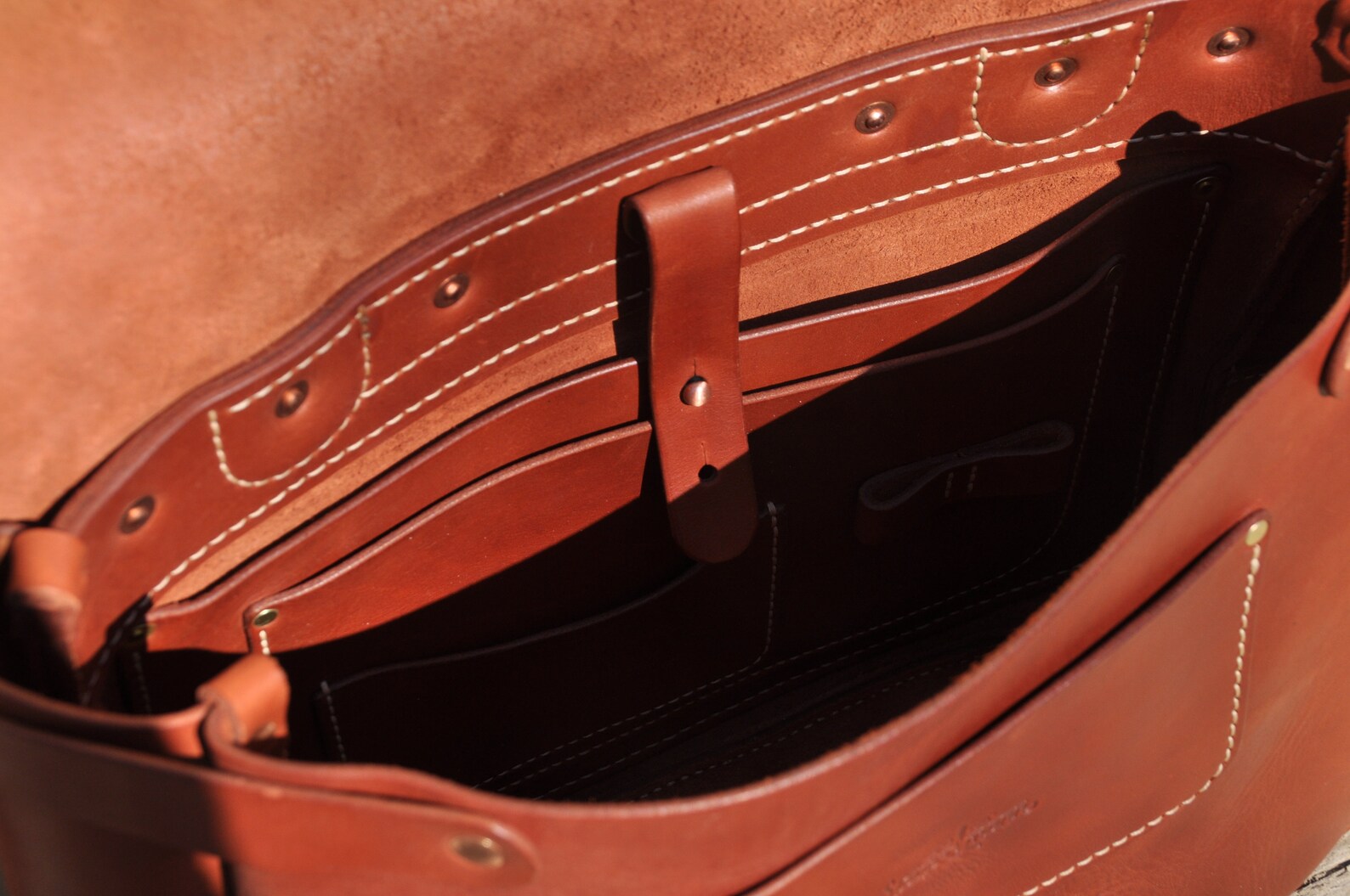 16 Handmade Leather Mailbag Shoulder Mail Bag custom Etsy