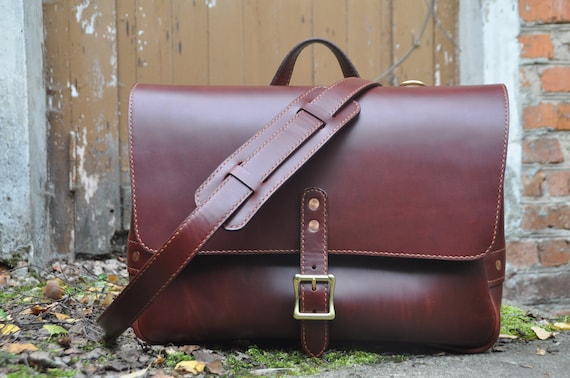 leather mailbag