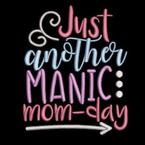 funny mom quote t shirt towel reading cushion book pocket pillow embroidery machine design file three sizes mothers day mum mom